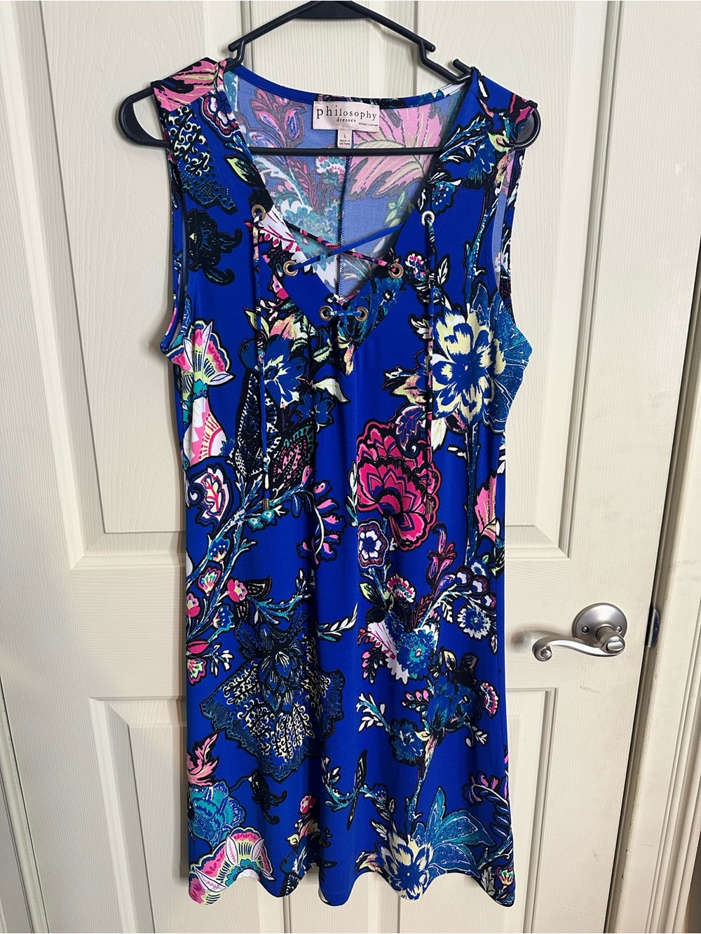 Philosophy lace up summer dress